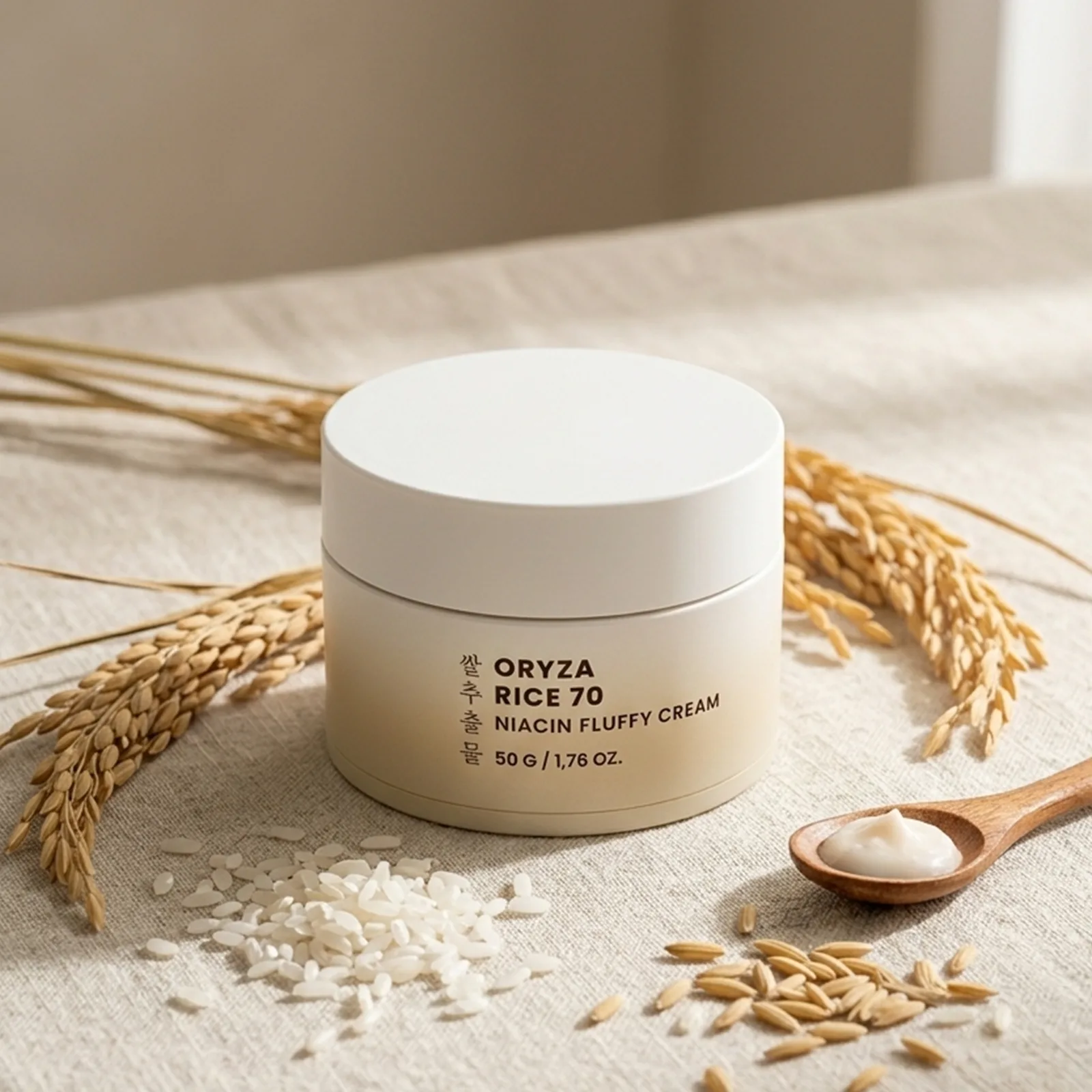 Harumi Oryza Rice 70 Niacin Fluffy Cream